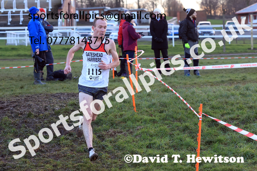 Senior Mens 2026 Northern Cross Country Champs., Pontefract Racecourse, Pontefract. Photo: David T. Hewitson/Sports for All Pics